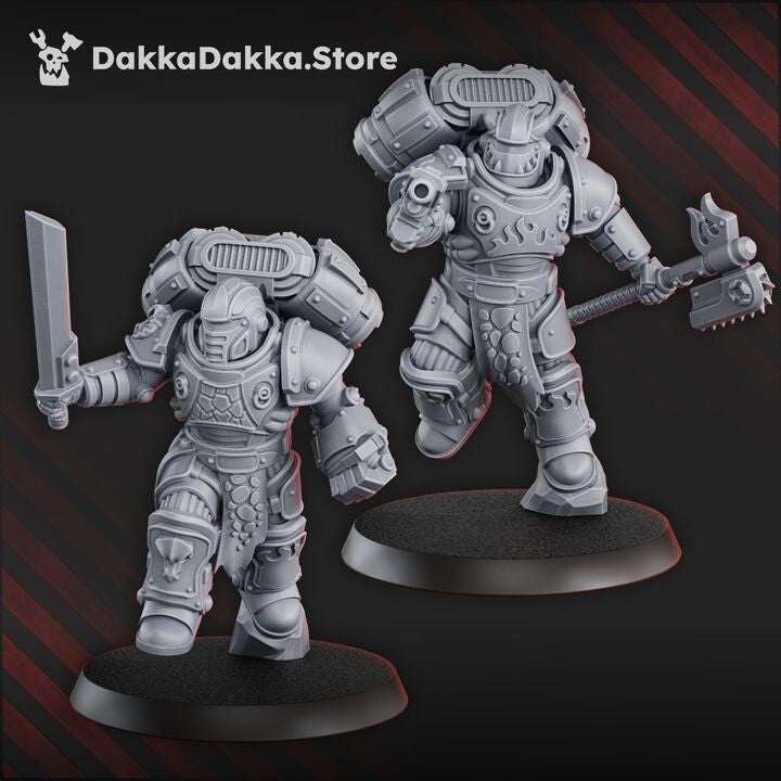 Ignisaurus Clan Warriors Storm Squad with Jetpacks INC BASES