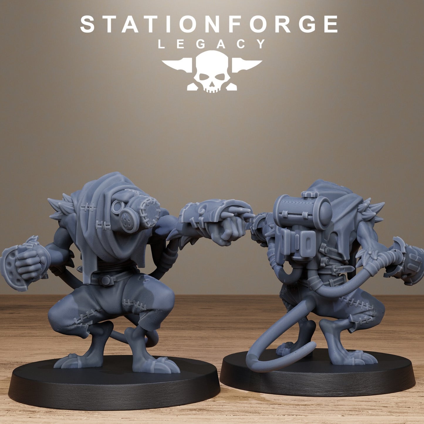 The RotFang Infantry from Station Forge Legacy Inc Bases