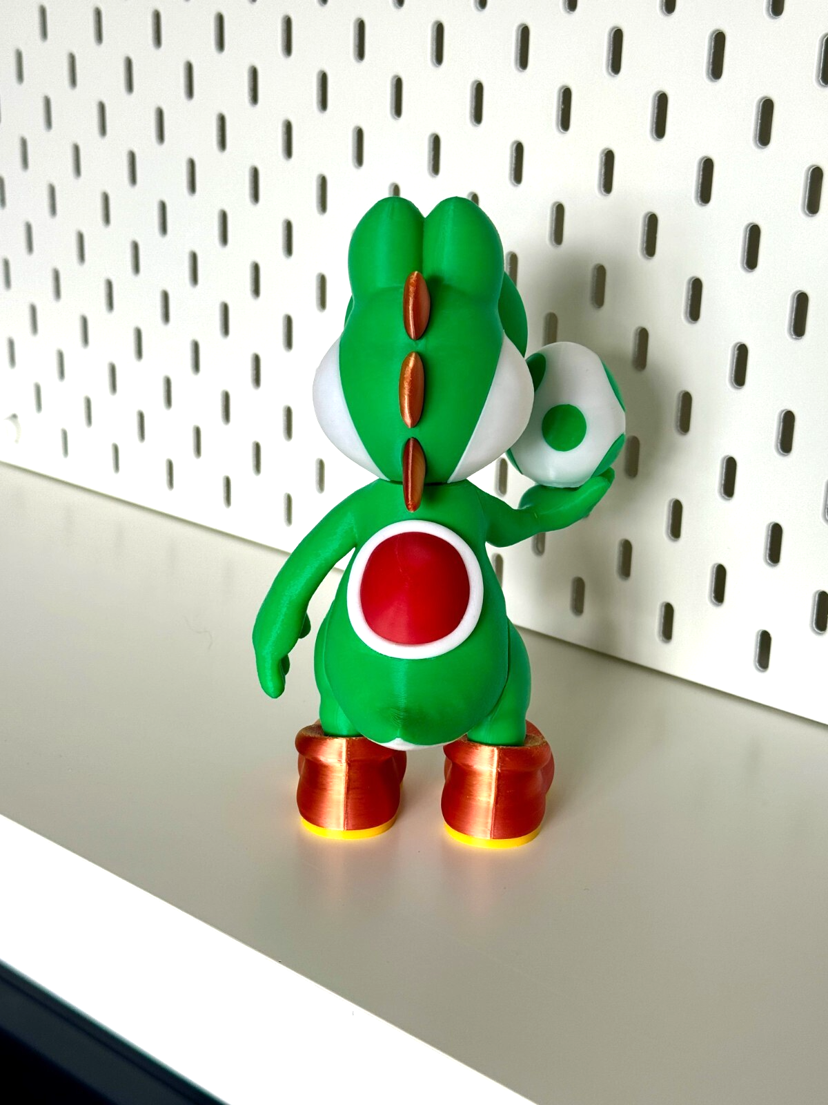 Yoshi Figure, Nintendo Switch 2. 3D Printed Model 19cm