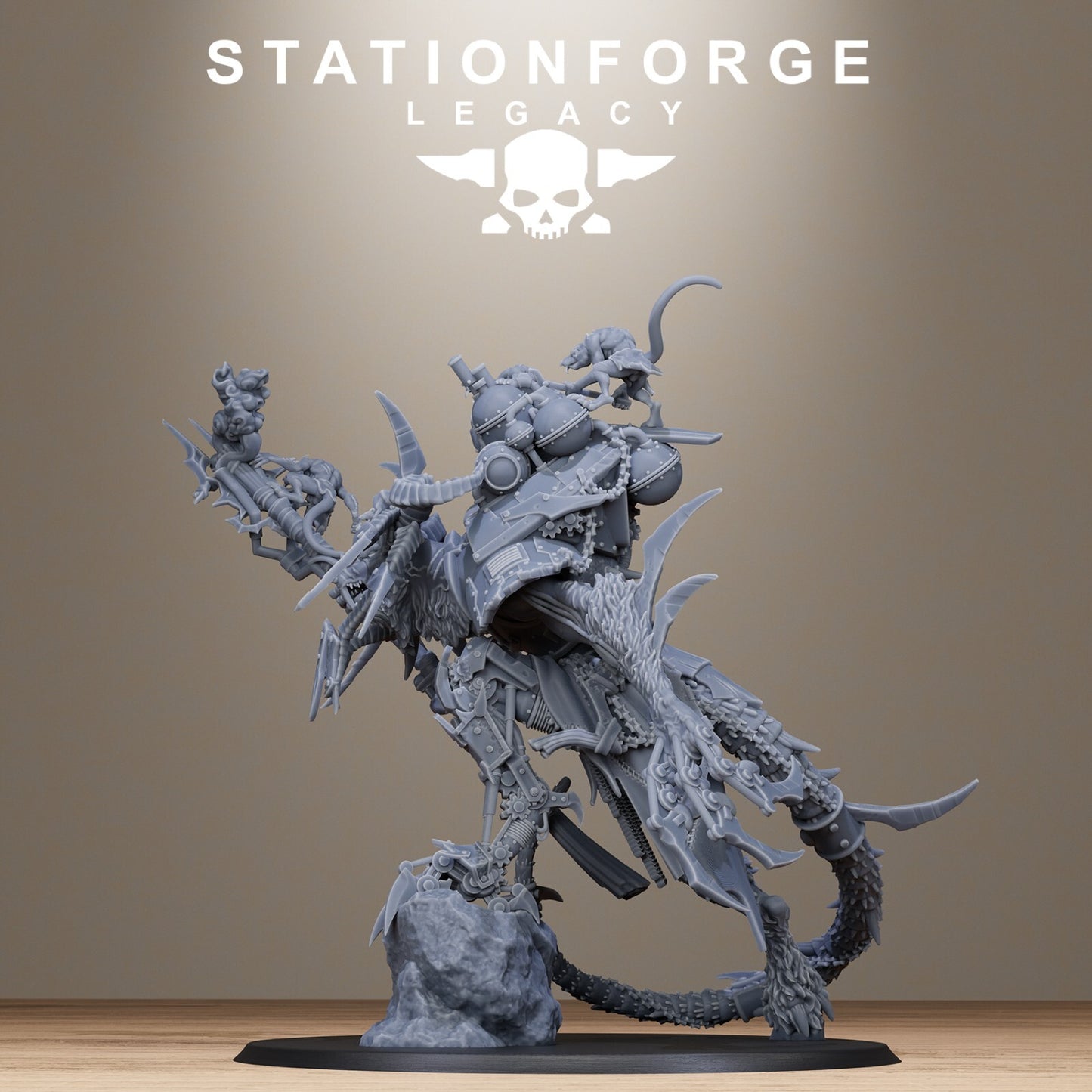 Rotfang:  King from StationForge Legacy INC BASE + FREE POST | Grimdark | Rats