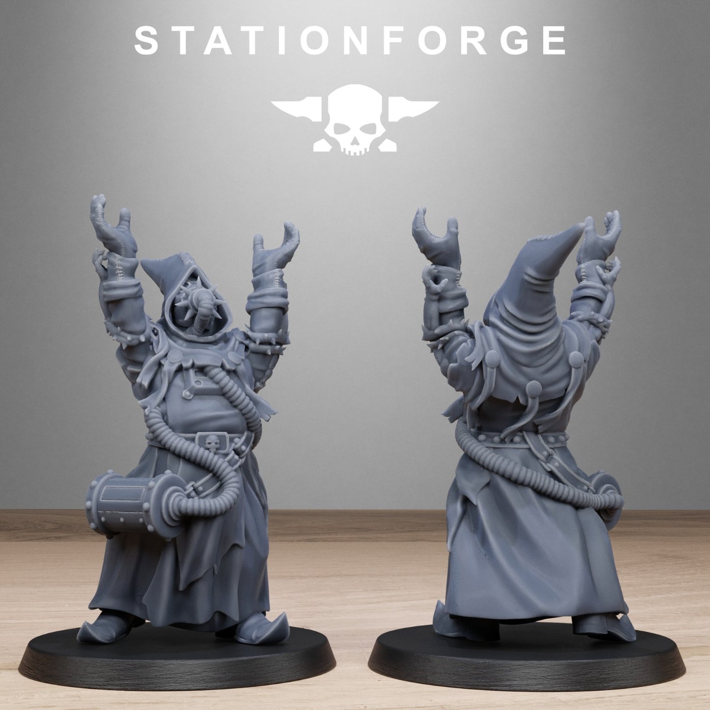 Scavenger mystics from Station Forge 32mm. FREE BASES & POST