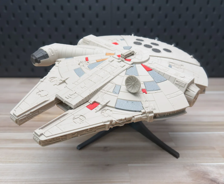 3D Printed Millennium Falcon - Star Wars Kit |  No Glue Needed