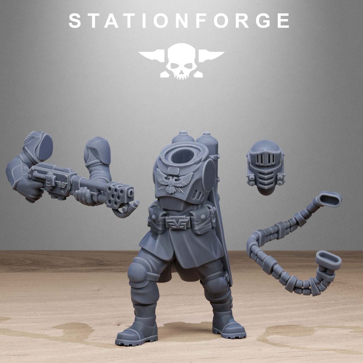 Vaskar Patrol - Station Forge Wargaming Figures Inc Bases