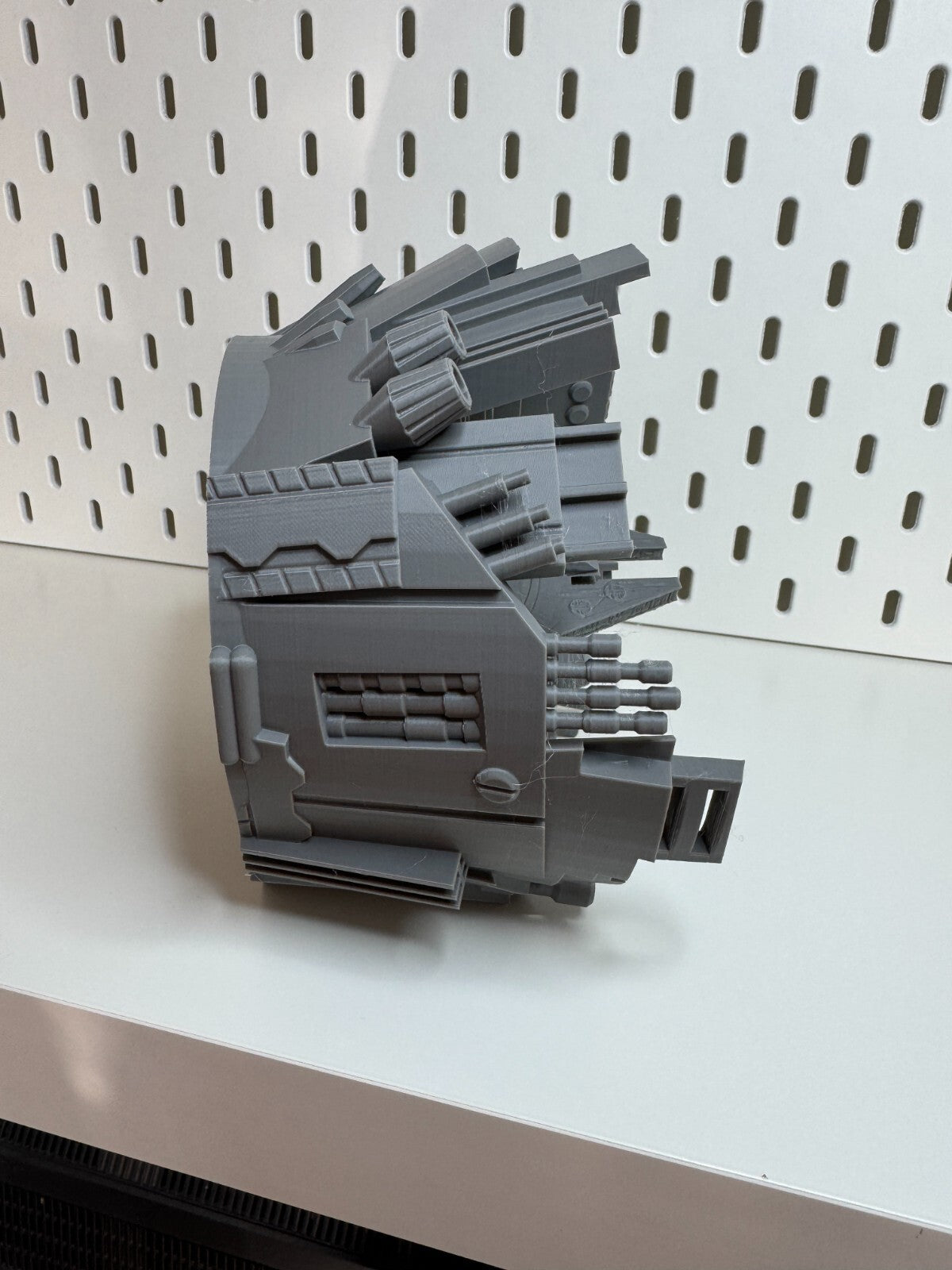Suspended Millenium Falcon Diorama 3d Printed model