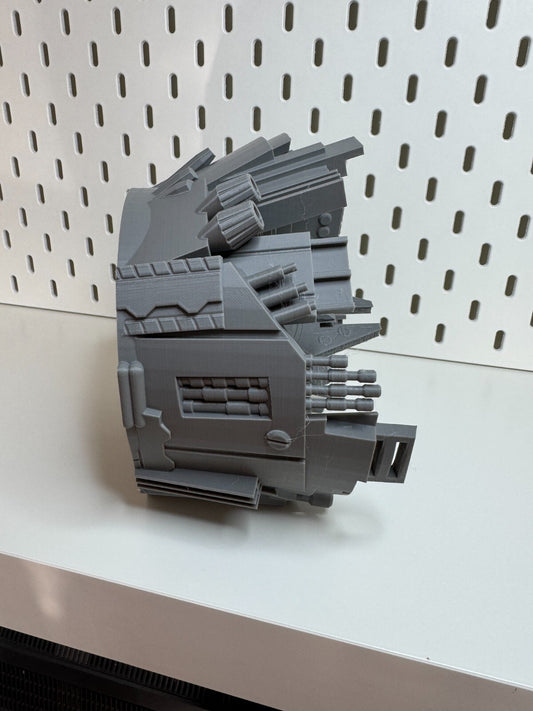 Suspended Millenium Falcon Diorama 3d Printed model