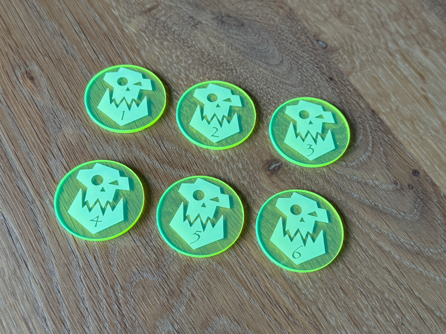 Orkaz Clan Objective Markers Table Top Gaming