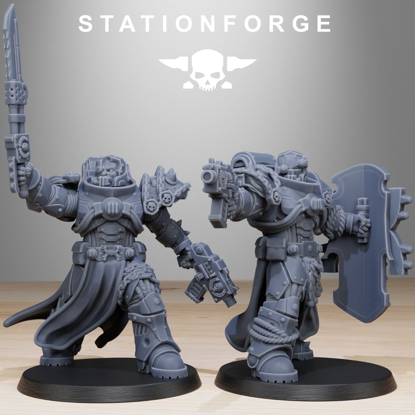 Socratis Militants from Station Forge, Table top gaming.