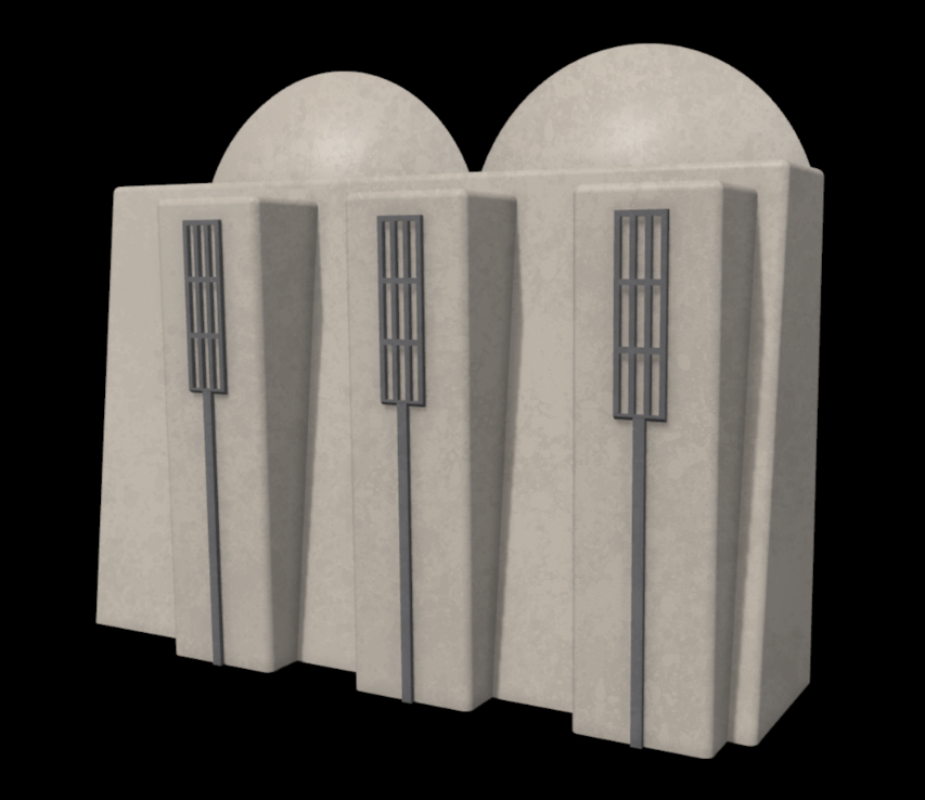 Star Wars Tatooine Building Front 3 Diorama for 3.75 IN (1:18) FIGURE