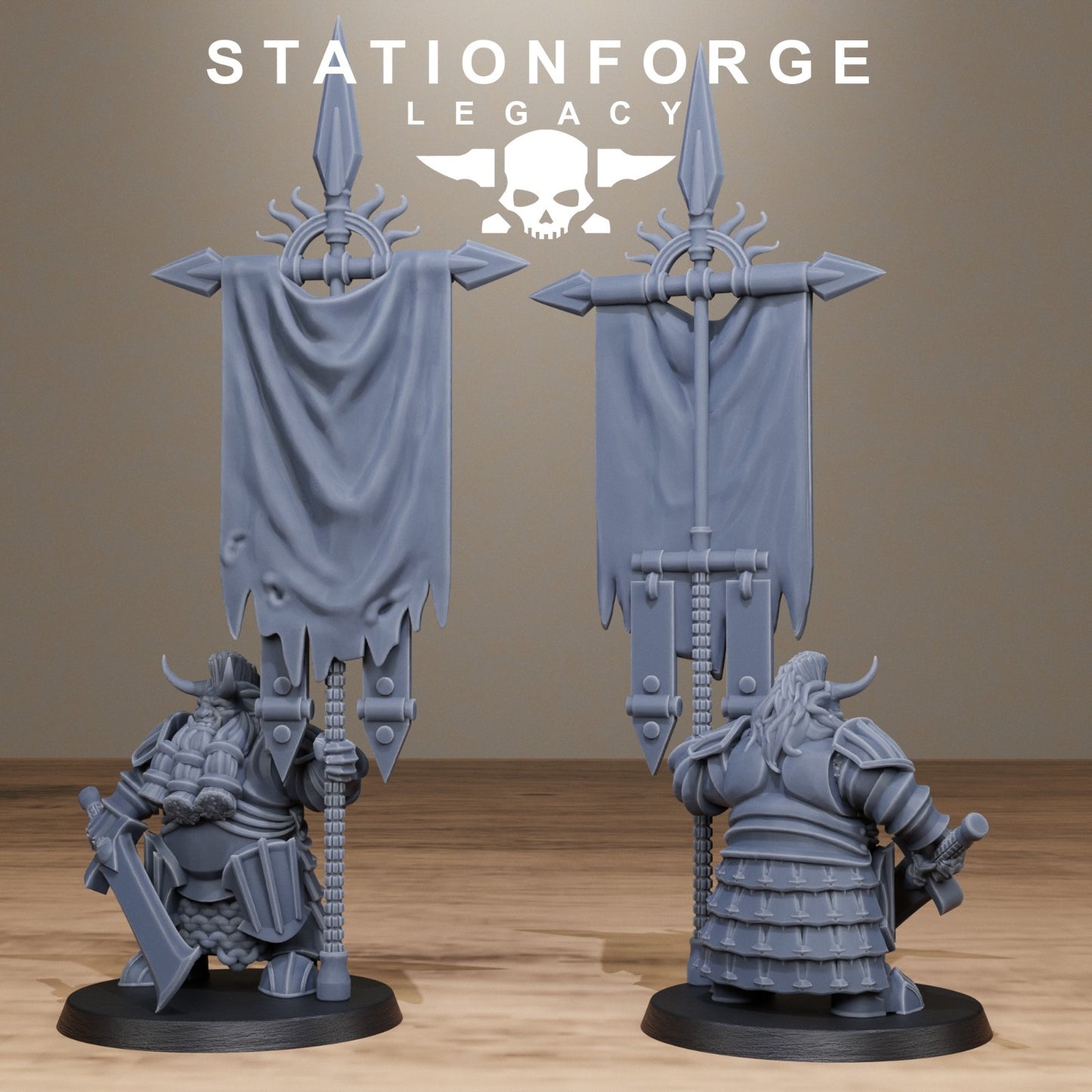 Chaosvale Infantry  from Station Forge 32mm. FREE BASES & POST