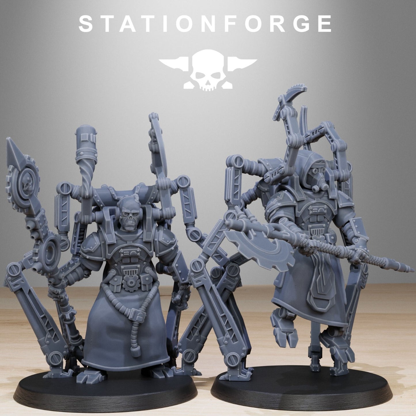 The Scavenger Octapods from Station Forge 32mm