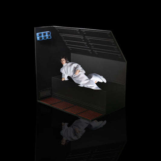 3D Printed Leia cell Diorama For 3.75" & 6" Star Wars Figures