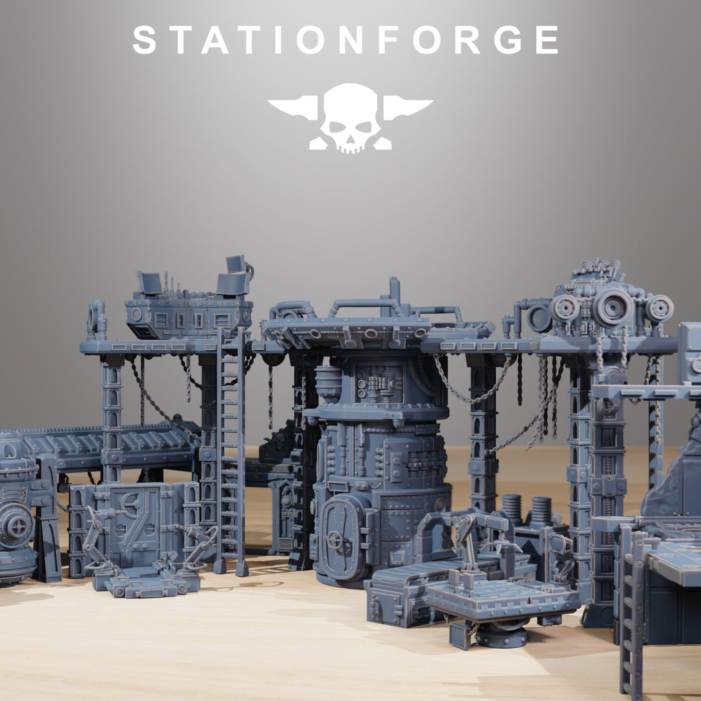 Scavenger Factory Terrain - Station Forge