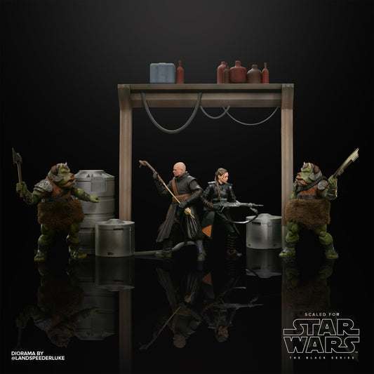 3D Printed Hanger Escape diorama for 3.75" & 6" Star Wars Figures