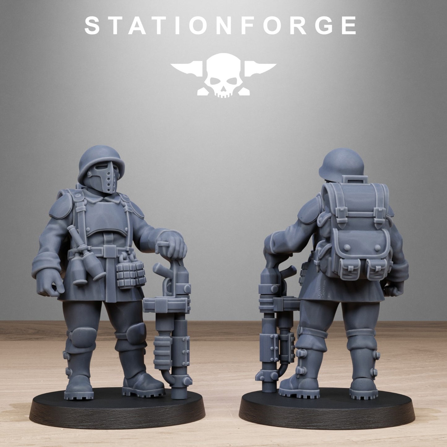 The FreeGuard Builder Kit from Station Forge 32mm. FREE BASES AND POST