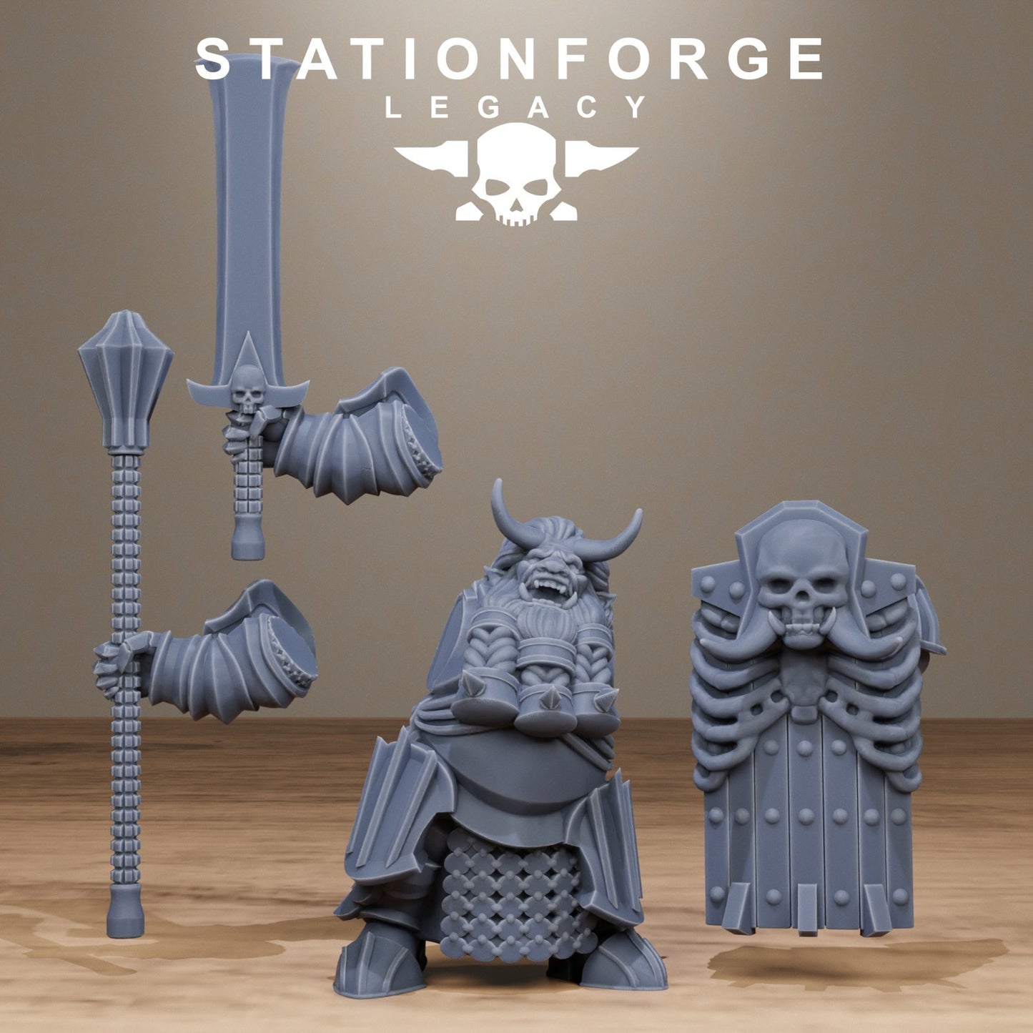 Chaosvale Infantry  from Station Forge 32mm. FREE BASES & POST