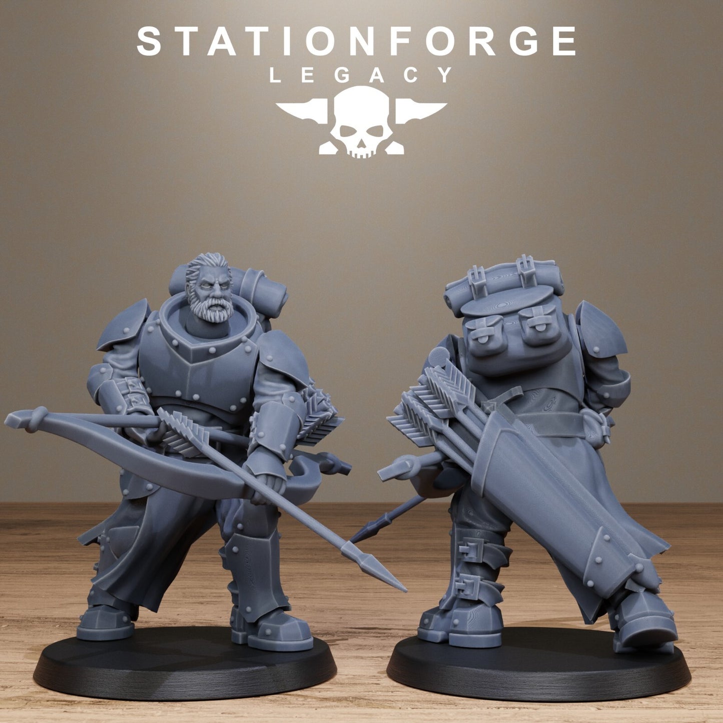 The Solaris Archers from Station Forge Legacy INC BASES + FREE POST