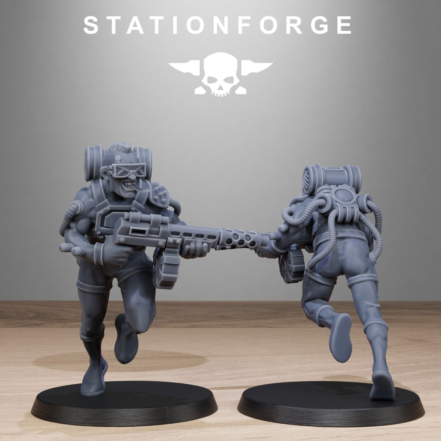 Corrupted Guard Abhumans From Staion Forge + FREE BASES & POST