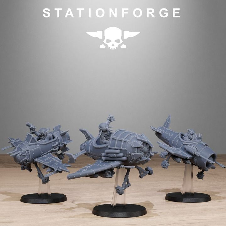 Orkaz Gobs Planes from station forge with free bases & Post