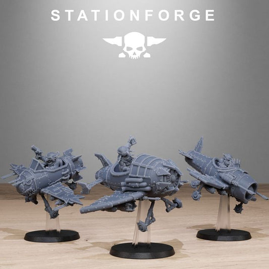 Orkaz Gobs Planes from station forge with free bases & Post