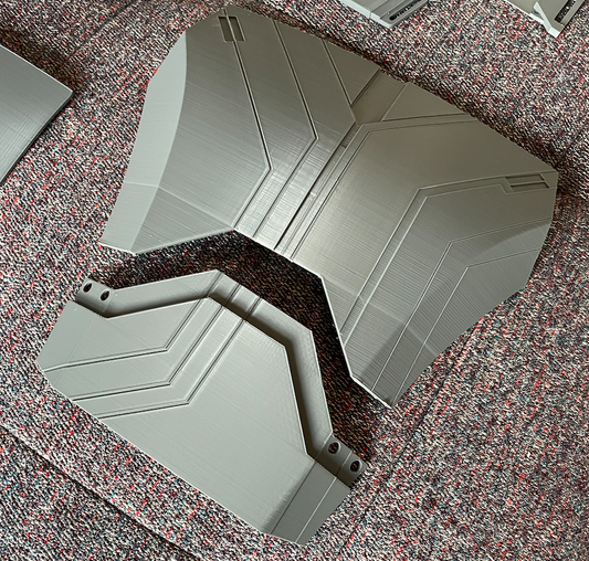 Star Wars 3D Printed Sabine Wren inspired chest plate, mandalorian