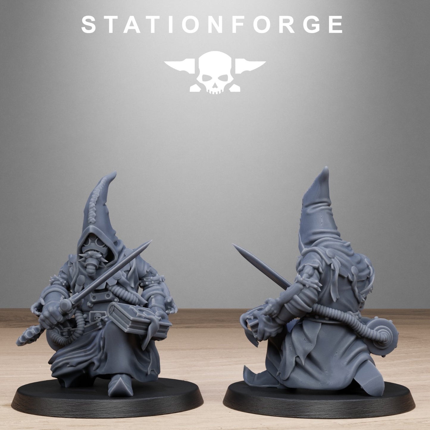Scavenger mystics from Station Forge 32mm. FREE BASES & POST