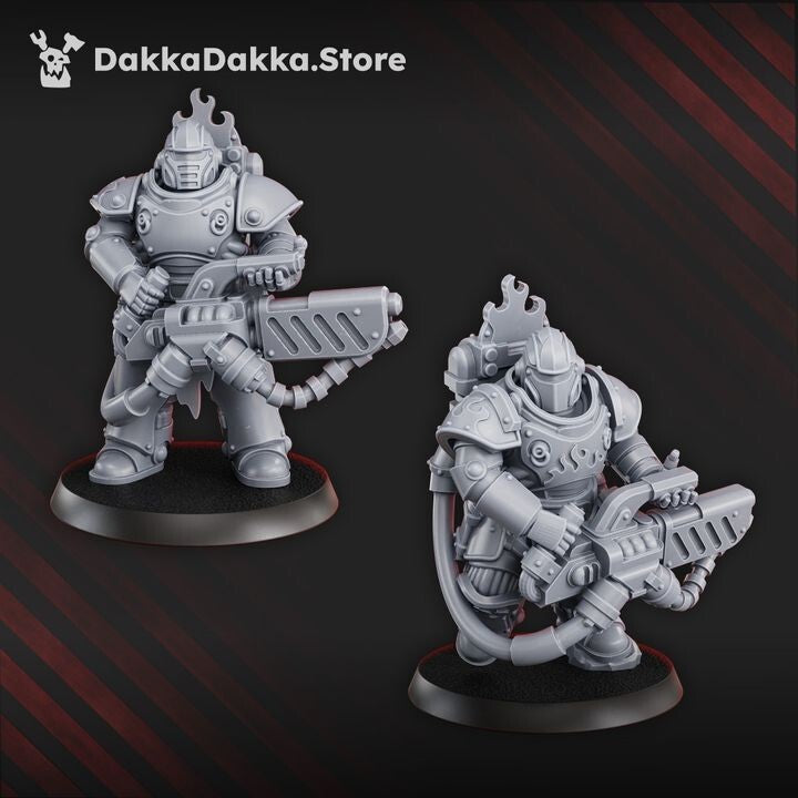Ignisaurus Clan Team Ignitium (x10) From DakkaDakka Including Bases 28mm