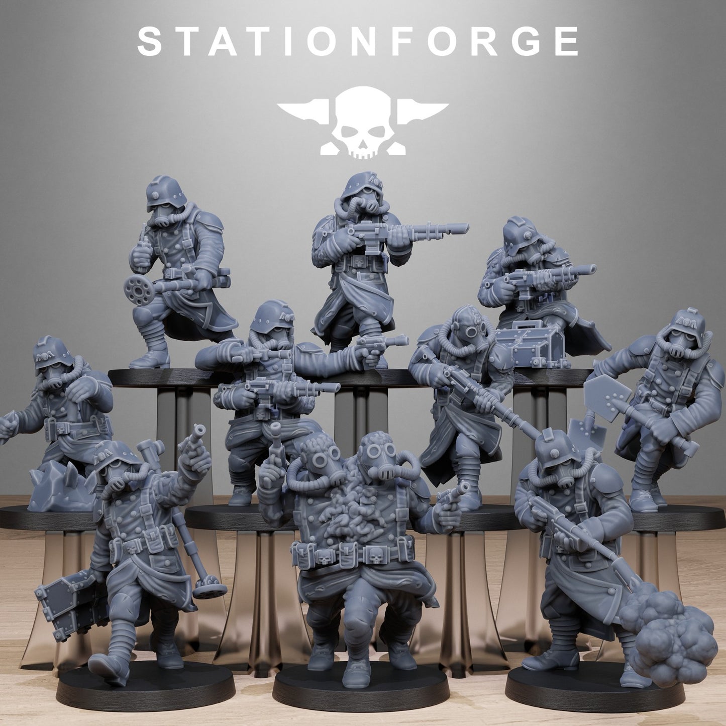 Grimguard Radioactive Mutants From Station Forge FREE BASES + POST