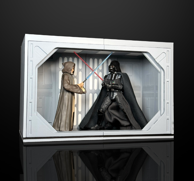 Star Wars 3D Printed Death Star Stackers Dio system for Black Series 6" Figures