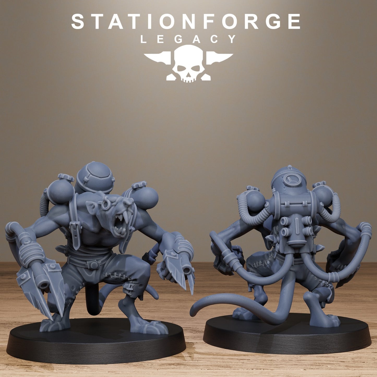 The RotFang Infantry from Station Forge Legacy Inc Bases