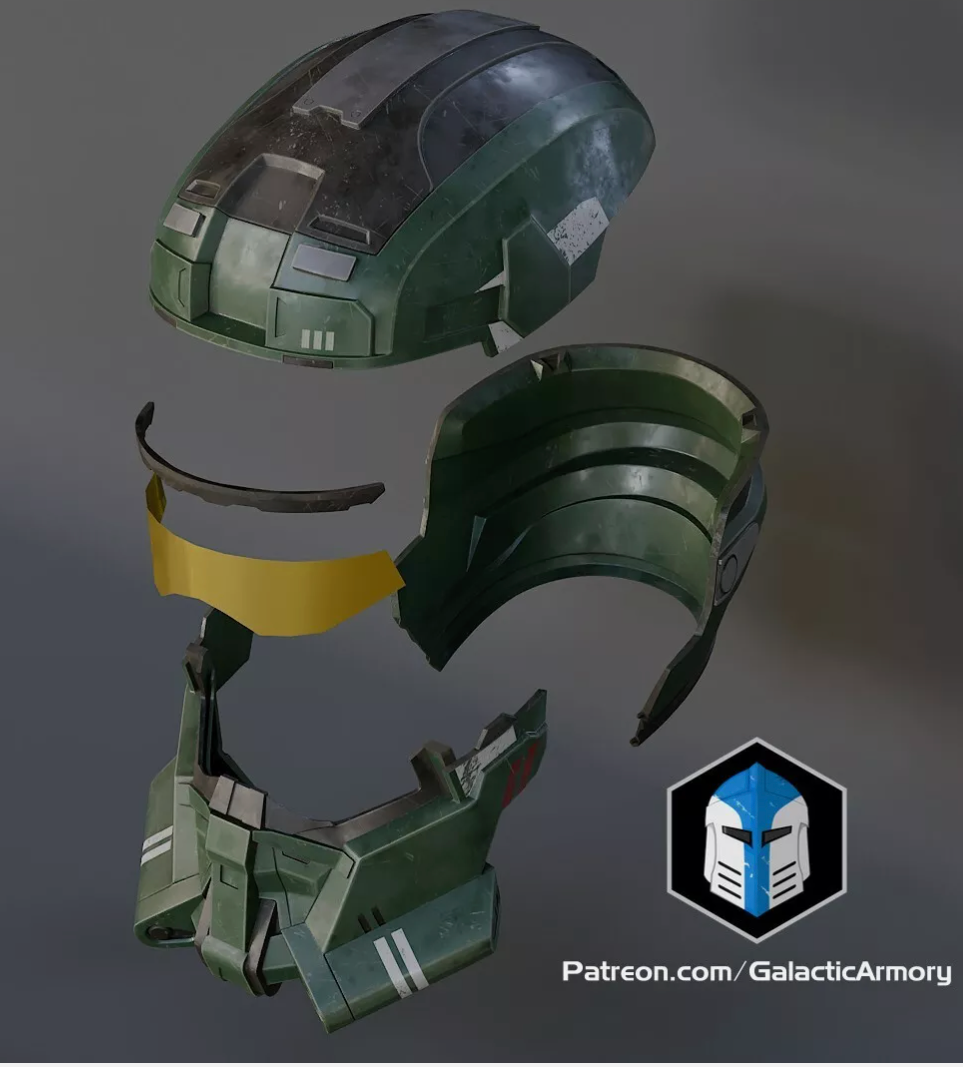 Halo EOD Helmet - 3D Printed Kit