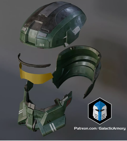 Halo EOD Helmet - 3D Printed Kit