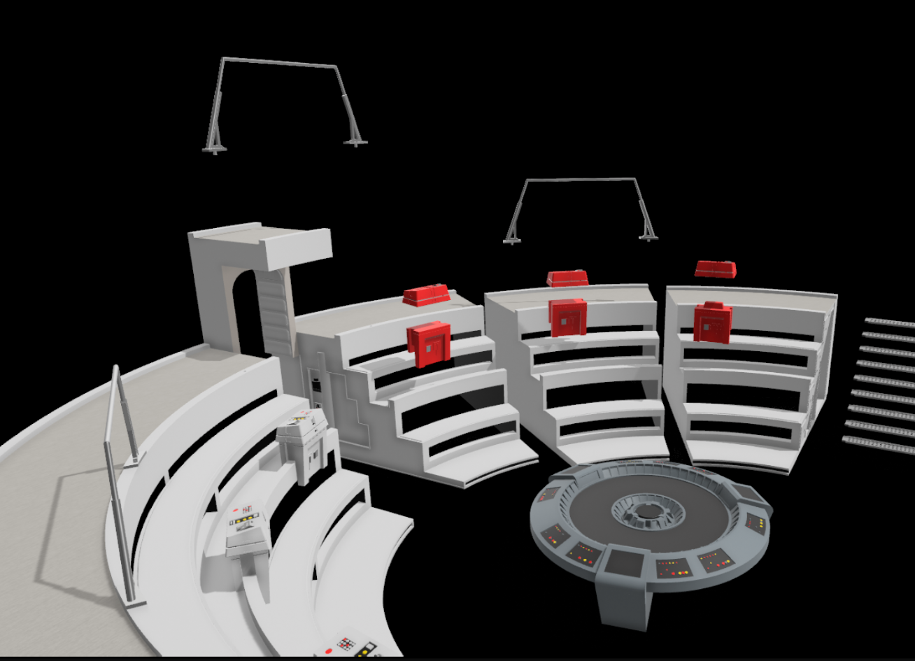 Star Wars Home One Briefing Diorama For 3.75" Figures TVC