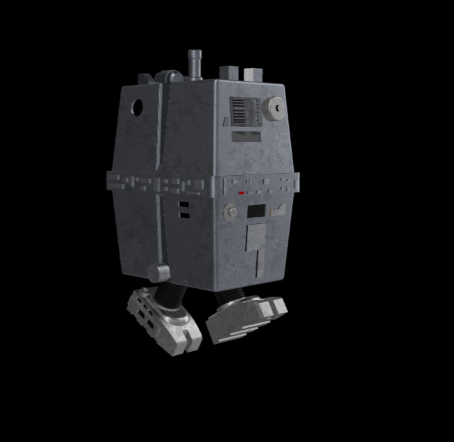 3D Printed Star Wars EG-6 Power Droid (Jabba's Palace) 3.75" or 6" Scale