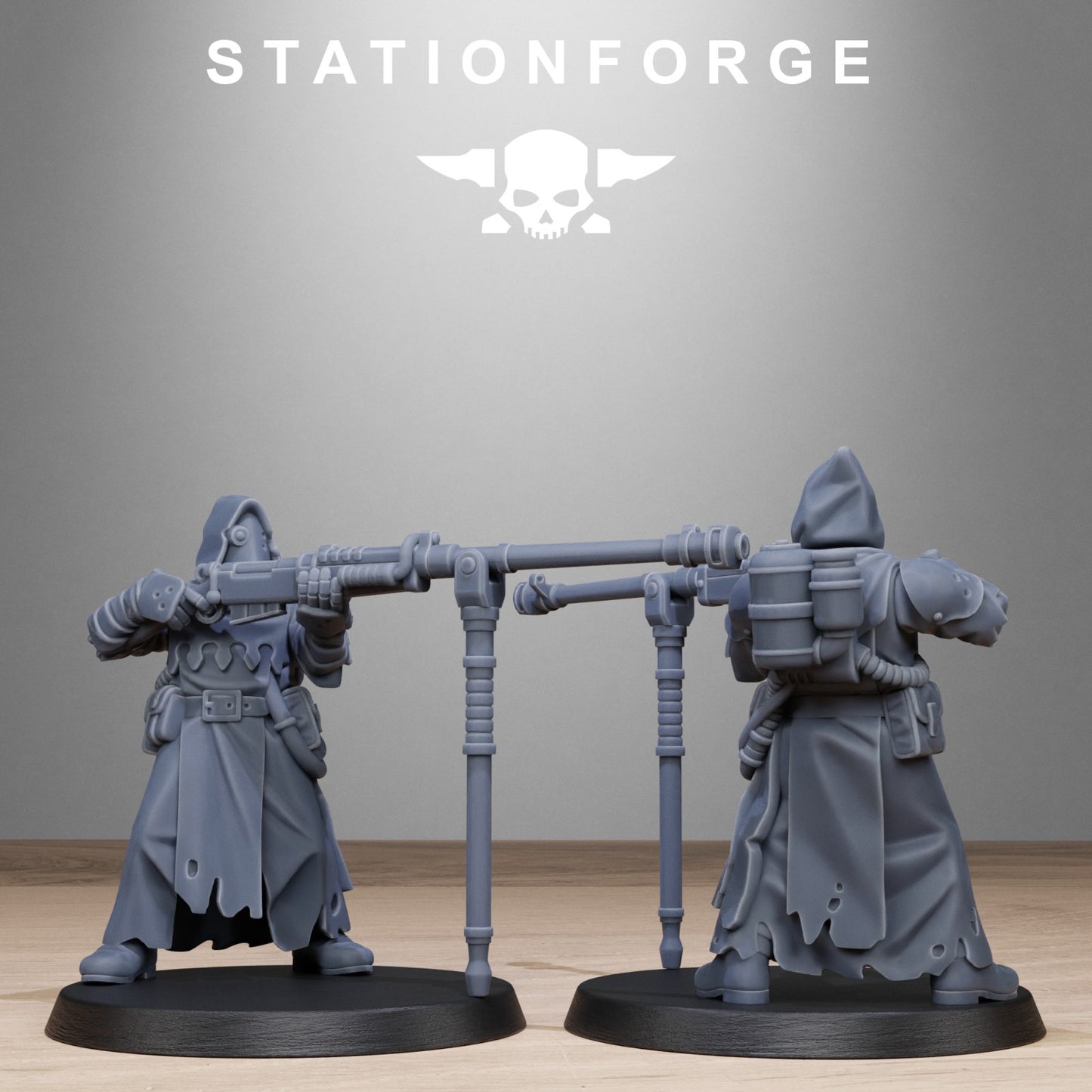 Scavenger Sanctum Infantry from Station Forge 32mm. FREE BASES & POST