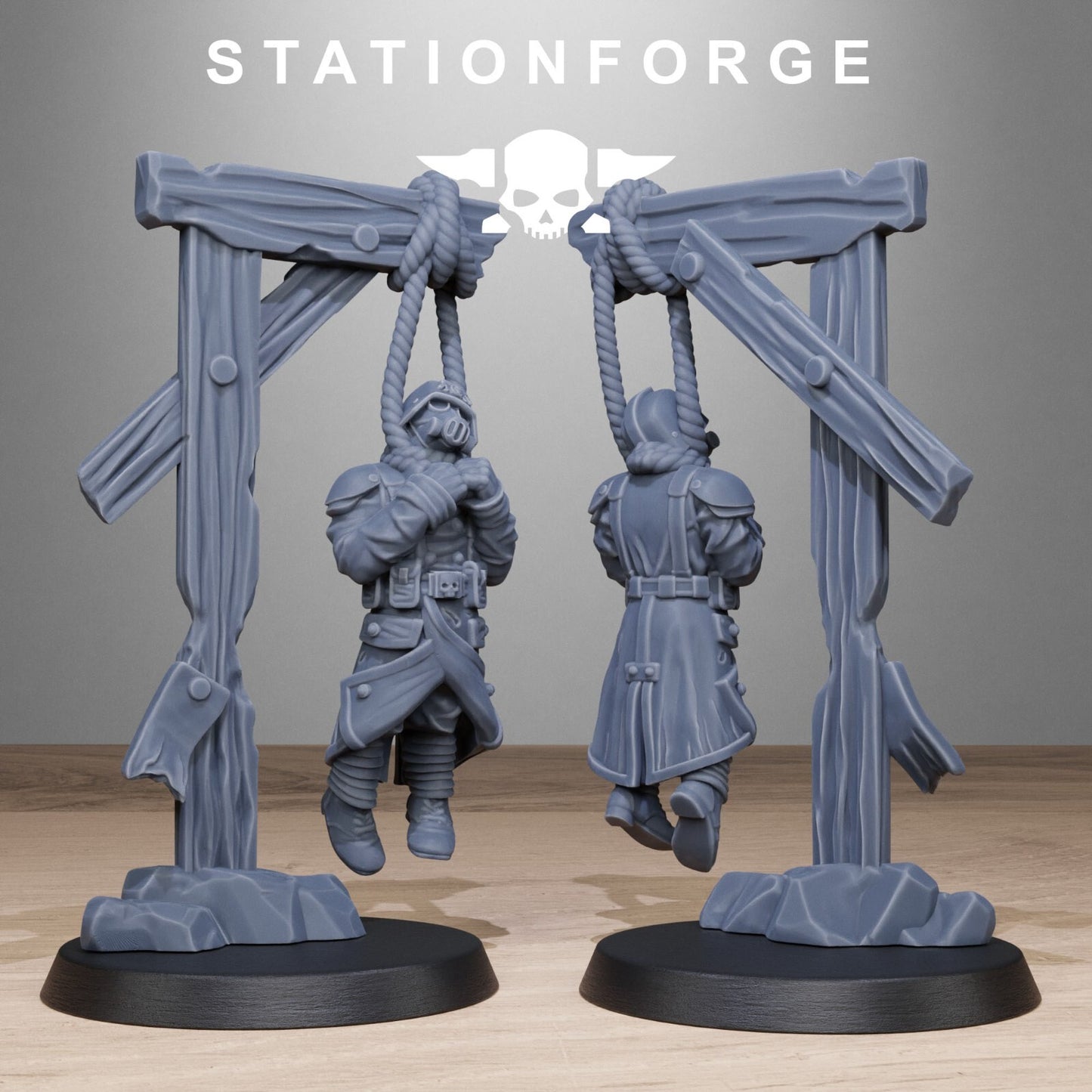 Grimguard Objective markers from Station forge, trench compatible