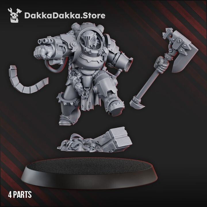 Gorgwork Mechdread by DakkaDakka Miniatures INC BASE