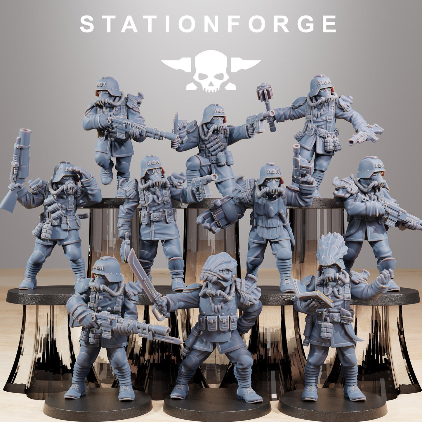 GrimGuard Xenarid Hunters From Station Forge | INC BASES | FREE POST