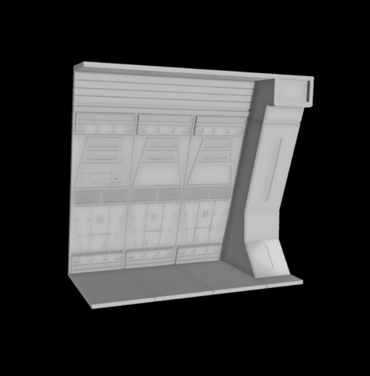 Star Wars 3D Printed Imperial Gozanti Cruiser Diorama for 3.75" and 6" Figures