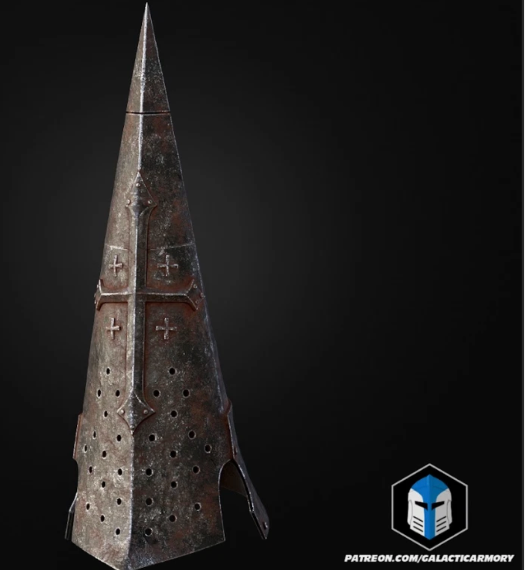 The Trench Crusade Trench Pilgrim Helmet- 3D Printed Kit