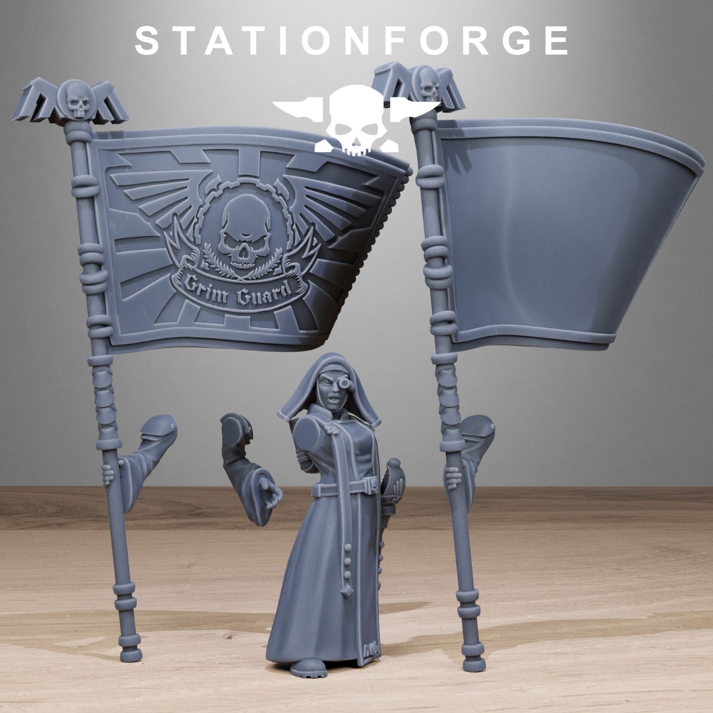 Grimguard Sisters From Station Forge + FREE BASES & POST
