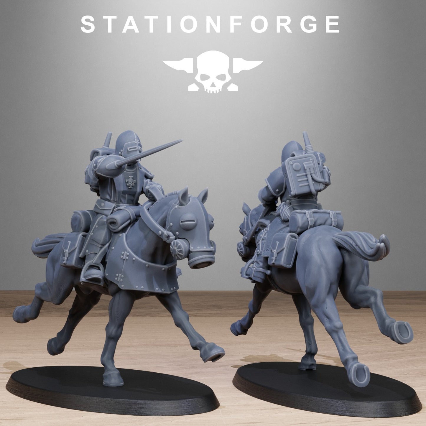 Royalguard Cavalry From Station Forge + FREE BASES & POST