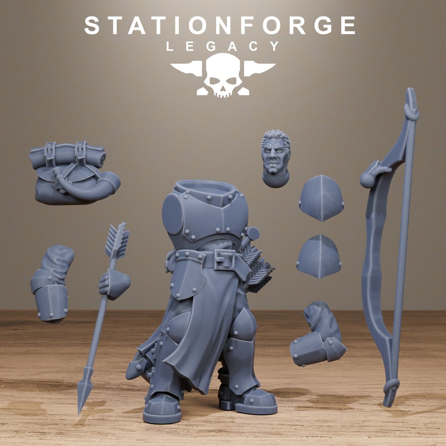 The Solaris Archers from Station Forge Legacy INC BASES + FREE POST