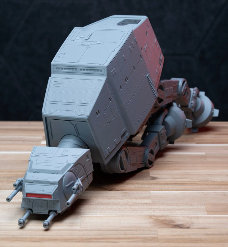 3D Printed AT-AT - Model Star Wars Kit | No Glue Needed.