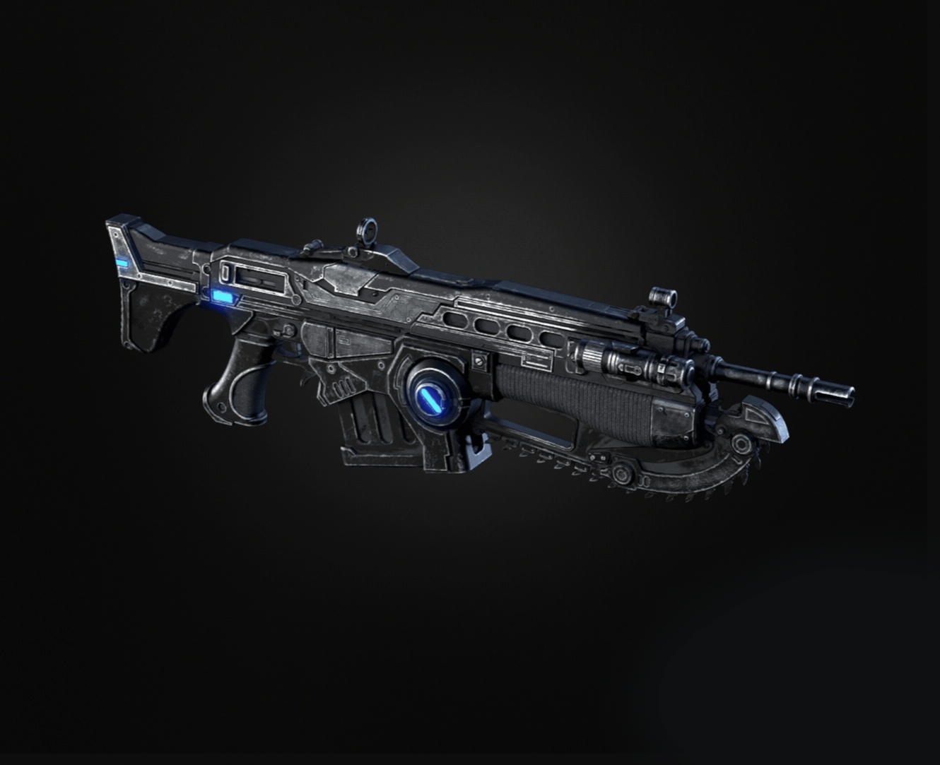 Gears of War 3D Printed COG Lancer/blaster