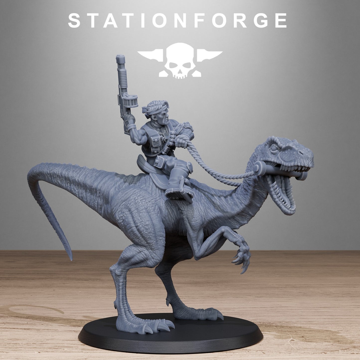 GrimGuard Jungle Raptors from Station Forge 32mm. INC BASES + FREE POST