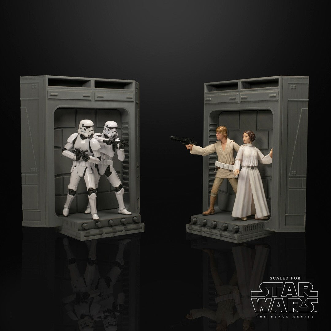 Death Star Door Swing Scene For Star Wars black Series figures