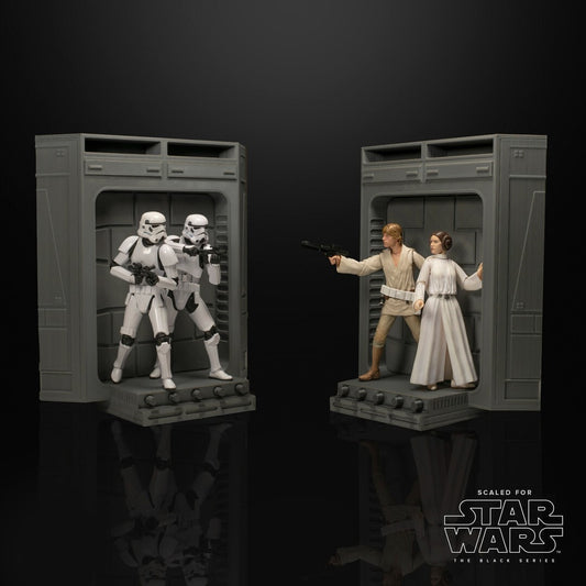 Death Star Door Swing Scene For Star Wars black Series figures