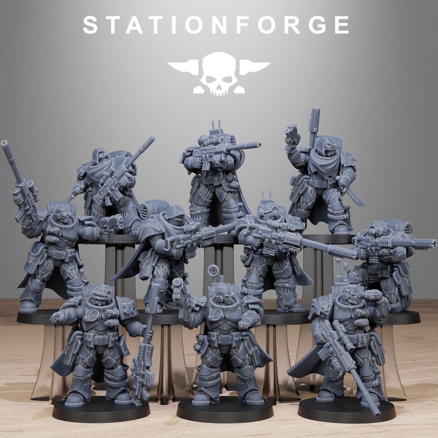 The Socratis Snipers from Station Forge 32mm