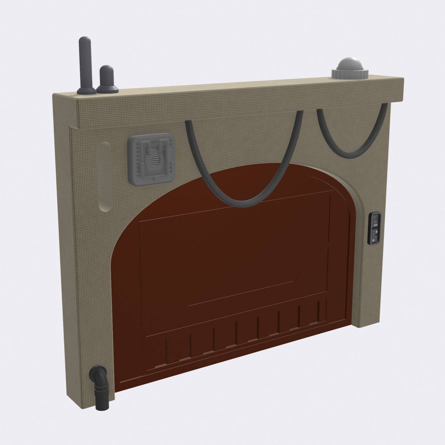 3D Printed Tatooine streets diorama for 3.75" & 6" Star Wars figures