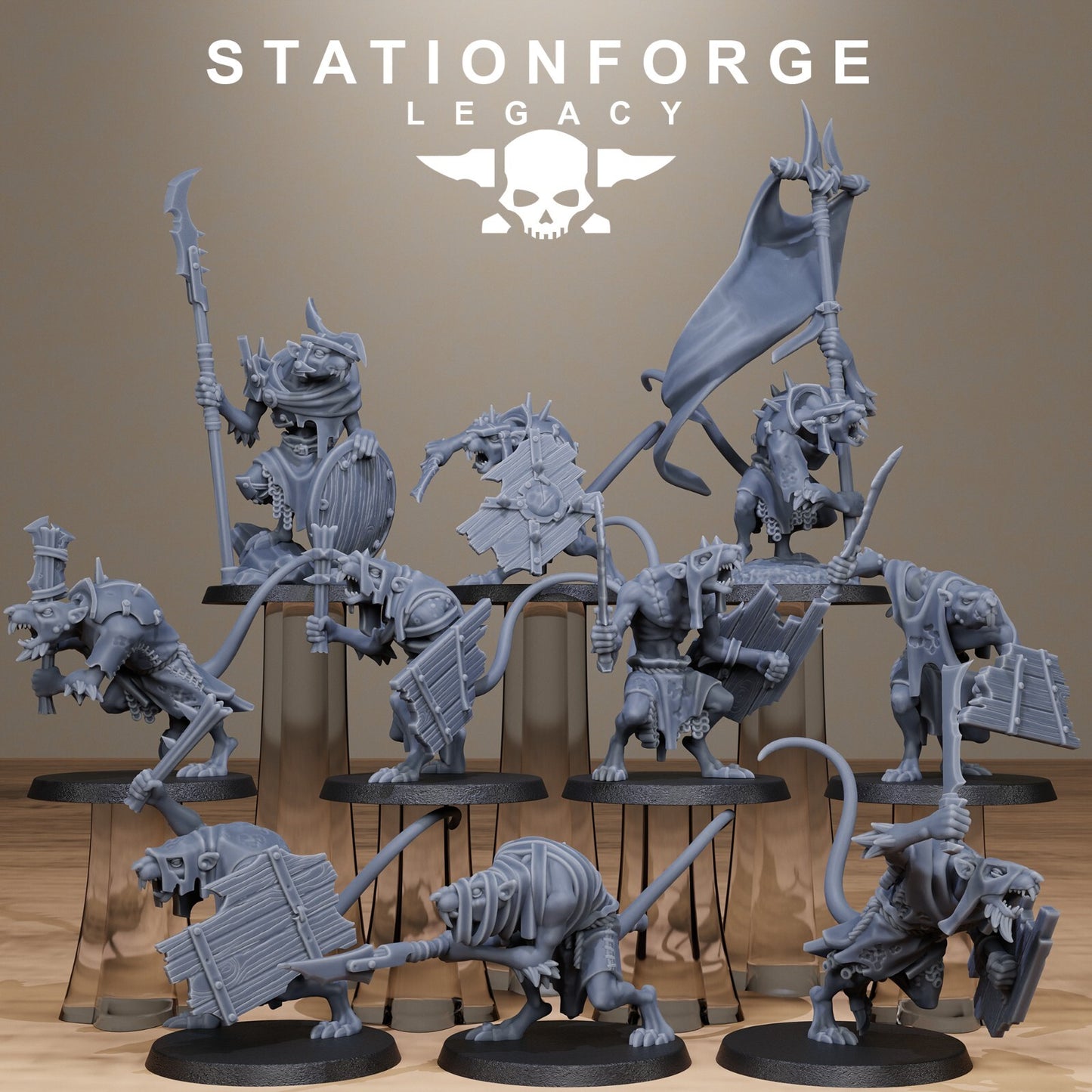 The Rotfang Melee Infantry from Station Forge INC BASES + FREE POST